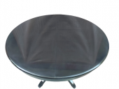 Masa Baba 19408 Klasik MDF açılır tabla Ihlamur Aslan ayak Parlak Siyah El Yapım thumbnail 1