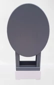 Çanta Zigon Sehpa 90122 Oval Model İkili Takım Ahşap Mdf Gri Renk Uyum El Yapımı - 8