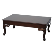 Orta sehpa 13561 Klasik Kayın ASLAN Demont ayak Ceviz Natüre MDF tabla El yapım - 1