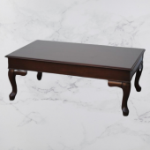 Orta sehpa 13561 Klasik Kayın ASLAN Demont ayak Ceviz Natüre MDF tabla El yapım - 4