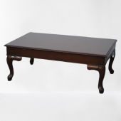 Orta sehpa 13561 Klasik Kayın ASLAN Demont ayak Ceviz Natüre MDF tabla El yapım - 7