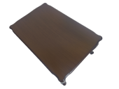 Orta Sehpa 17357 DEMONTO Klasik Kayın Aslan ayak Parlak Ceviz Renk Nature Elyapım - 6