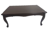 Orta Sehpa 17373 ST DEMONTO Klasik Kayın Aslan ayak Parlak Ceviz Nature El Yapım thumbnail 1