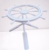 Orta sehpa 17617 Dümen Model Kayın Çapraz X Ayak Parlak Beyaz Lake Boya El Yapım thumbnail 6