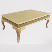 Orta Sehpa 17781 Klasik Model Kayın ASLAN OYMA ayak Natüre kaplama HAM Elyapı - 7