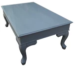 Orta Sehpa17933 Klasik demonto Model Kayın Aslan Ayak Parlak gri Lake MDF Tabla thumbnail 3