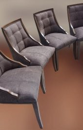 Sandalye 90146 Zus 40 Kayın ayak Kalite giydirme KAPİTON Kumaş Döşem 4Ad El Yapım thumbnail 5