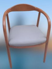 Sandalye 90003 Yılan Tam Kolçak Kayın Retro Ayak Ceviz Renk Kutu sevk El Yapım - 7