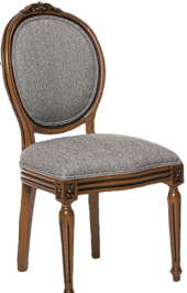 Sandalye 13580 MADALYON Kayın RETRO ayak ceviz Natüre Kuml Örgü Kumaş El yapı - 3