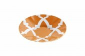 Porland Morocco Desen3 Turuncu Ergonomik Çay Tabağı 12 cm 04A+P021487 - 2