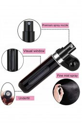 5 Adet Taşınabilir Mini Doldurulabilir Parfüm Atomizer Doldurulabilir Parfüm Şişeleri Boş Küçük - 3