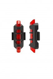 USB Şarjlı Bisiklet Ön-Arka Far Stop Lambası Seti - 3