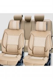 Ford Grand C-Max Lüks Deri Oto Koltuk Kılıfı Ön/Arka Set - 1