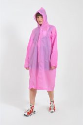 Dream Plus Su Geçirmez İthal Kumaş Yağmurluk Unisex Gri - 4