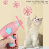 Yaratıcı Yavru Kedi Mini Helikopter Oyuncağı Uçan Renkli - 1