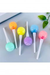 Lolipop Tasarımlı 6lı Fosforlu Kalem Lolipop Kalem - 1