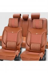Ford Connect Eski Lüks Deri Oto Koltuk Kılıfı Ön/Arka Set - 1