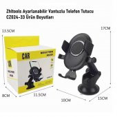 Zhltools Vantuzlu Ayarlanabilir Telefon Tutucu CZ024-33 - 2