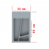 KEPÇELİK AVANOS (2.20x300x490 MM) PARLAK DESEN - 7