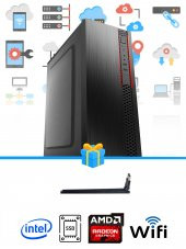 RAMTECH WORKFORCE OF310-128 i3-10100F 8GB RAM 256GB SSD R5 230 MASAÜSTÜ OFİS BİLGİSAYAR - 1
