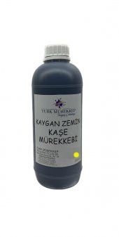 Kaygan Zemin Kaşe Mürekkebi Sarı 1000 ml. - 1