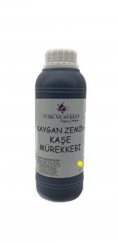 Kaygan Zemin Kaşe Mürekkebi Sarı 500 ml. - 1