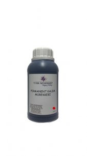 Permanent Kalem Mürekkebi Kırmızı 250 ml. - 1