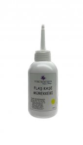 FLAŞ KAŞE MÜREKKEBİ SARI 100 ML - 1