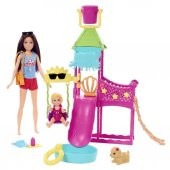 Barbie Skipperın Su Parkı Eğlencesi HKD80 Barbie Su Parkında Oyun Seti - 1