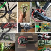 Motsuv Bisiklet Aynakol Tek Yaprak  8/9/10/11 Vites  36T SİYAH thumbnail 2