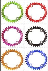 Motsuv Bisiklet Aynakol Tek Yaprak  8/9/10/11 Vites  36T SİYAH thumbnail 3