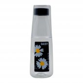 BottleBoss Renkli Bardaklı Papatya Desenli Sızdırmaz Kapaklı Su Şişesi Matara 500 Ml - 2