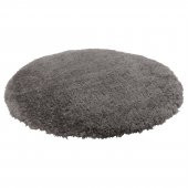 Peluş-Kaydırmaz Taban Sandalye Minderi MeridyenDukkan Gri Renk 32 cm Tabure-Bank-Sandalye Minderi - 1