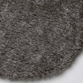 Peluş-Kaydırmaz Taban Sandalye Minderi MeridyenDukkan Gri Renk 32 cm Tabure-Bank-Sandalye Minderi - 2