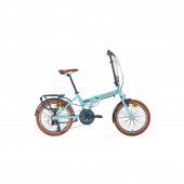 Carraro Flexi 121 Vb V fren Shimano 21 Vites Katlanır Bisiklet  turkuaz - 1