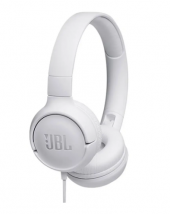 JBL T500 Beyaz Kablolu Kulaküstü Kulaklık - 1
