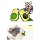 Avokado Dönen Kedi Nanesi Cat Mint Oyun Topu Doğal Catnipli Kedi Oyuncağı - 1