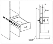 Bilyeli Çekmece Rayı 17mm - 2