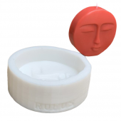 Yüz Mum Kalıbı ( Silikon ) 1 Adet thumbnail 4