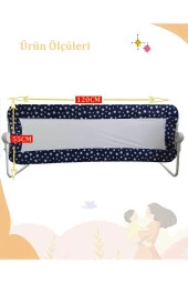 RevuBaby Shield Pro Katlanabilir Bebek Yatak Bariyeri 50x120 cm - 5