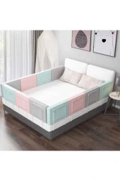 BabySafe 150x50 Cm Serenity Yeni Nesil Yatak Bariyeri Korkuluğu Mixed - 5
