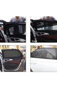 RevuBaby Cırtlı Araç Yan Cam Güneşlik Anne Bebek Uyumlu  Emzirme Araba Kapı Camı Perdesi Sineklik 2 Adet - 2