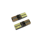 T10 Led Ampul 24SMD Canbus(Arıza Engelleyici) mavi 2'li Set 12V thumbnail 1