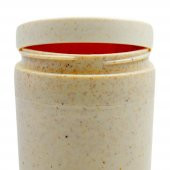 BottleBoss Naturel Seri Sızdırmaz Kapak Bardak Matara 300 Ml Krem - 6