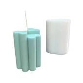 Yonca Uzun Mum Kalıbı ( Silikon ) 1 Adet thumbnail 1