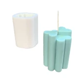 Yonca Uzun Mum Kalıbı ( Silikon ) 1 Adet thumbnail 2