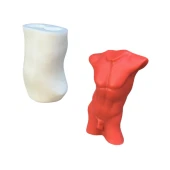 Erkek Vücut Mum Kalıbı ( Silikon ) 1 Adet thumbnail 1