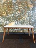 DTM HOME Bukle Tedy Krem Bench Puf - 4