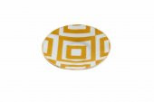 Porland Morocco Desen4 Sarı Ergonomik Çay Tabağı 12 Cm 04A+P021489 - 2