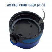 BottleBoss Renk Geçişli Sızdırmaz Kapak Motivasyon Matarası 1 Litre Sticker HEDİYELİ Mavi - 5
